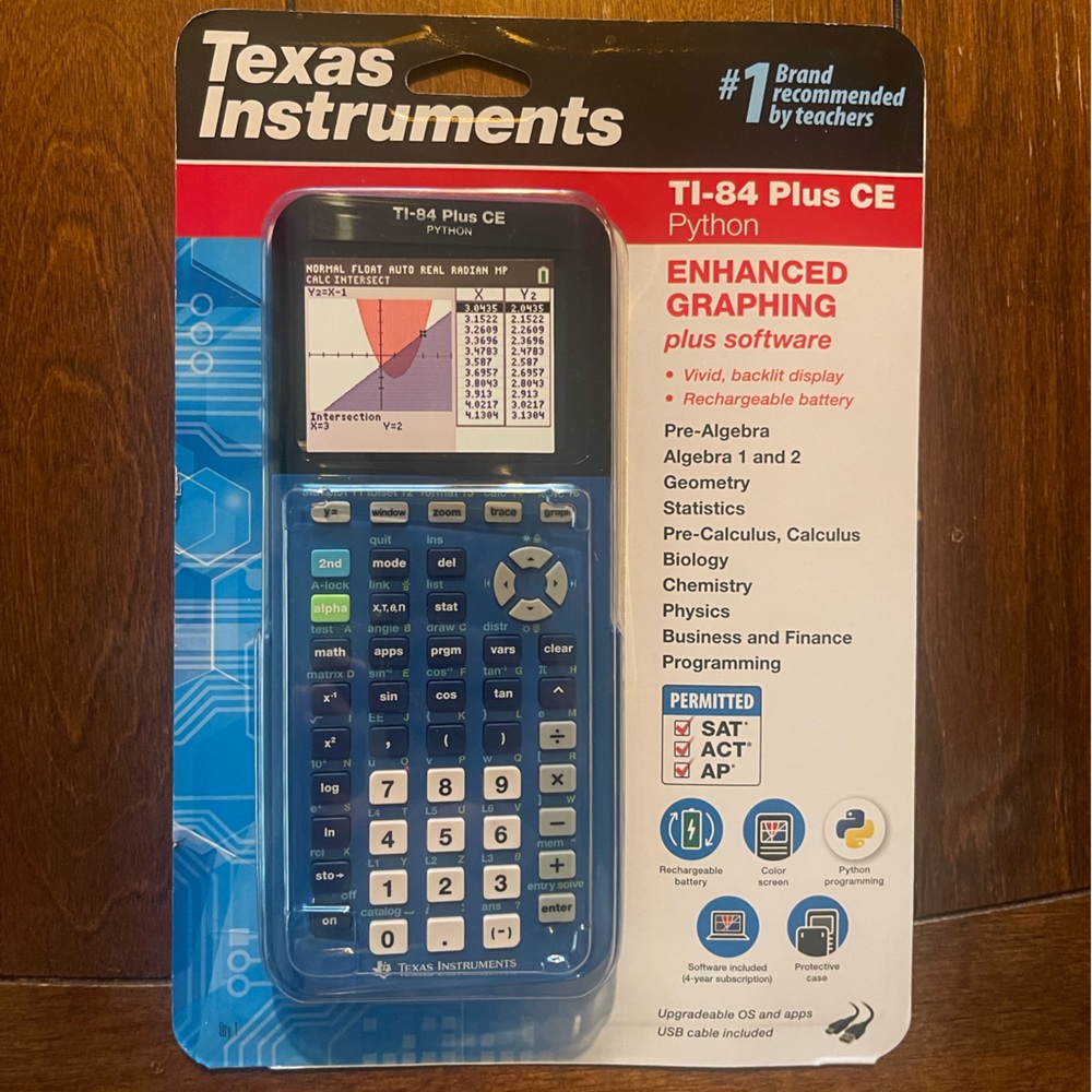 Texas Instruments TI-84 Plus CE Python